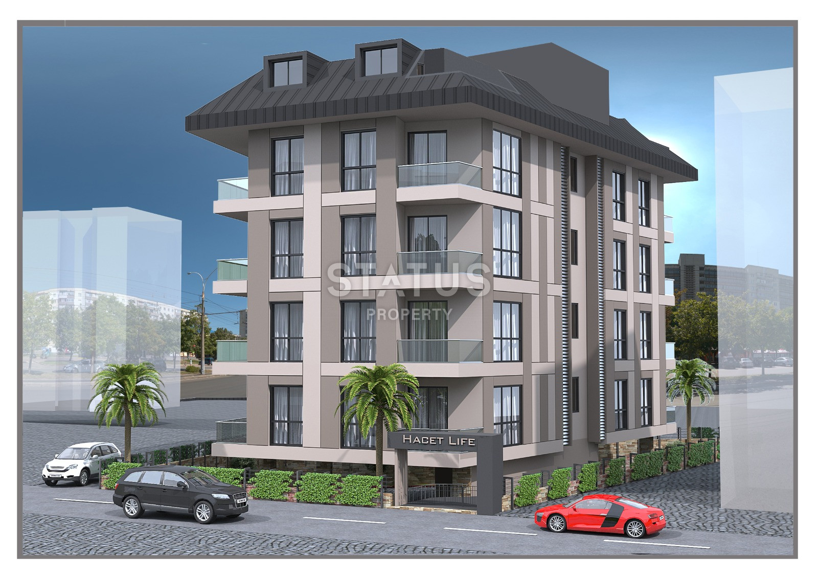 New two-room apartment in the center of Alanya 600m from the sea. 61m2 фото 12