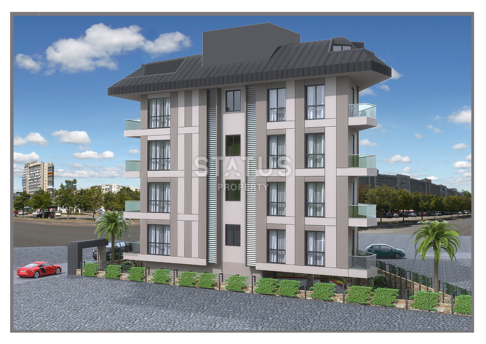 New two-room apartment in the center of Alanya 600m from the sea. 61m2 фото 14