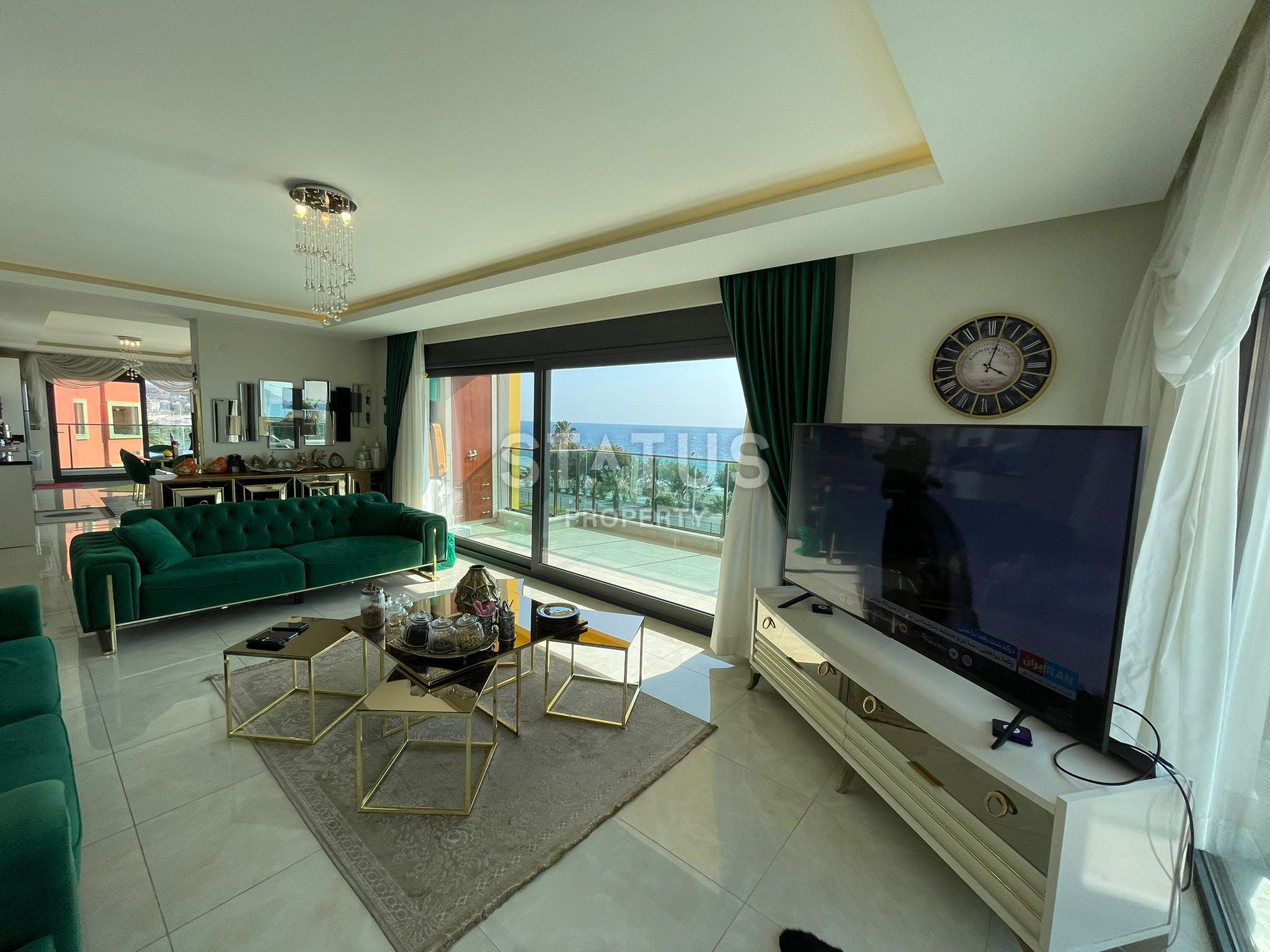 Шикарная видовая квартира в первой береговой линии в Махмутларе. 160м2 фото 7