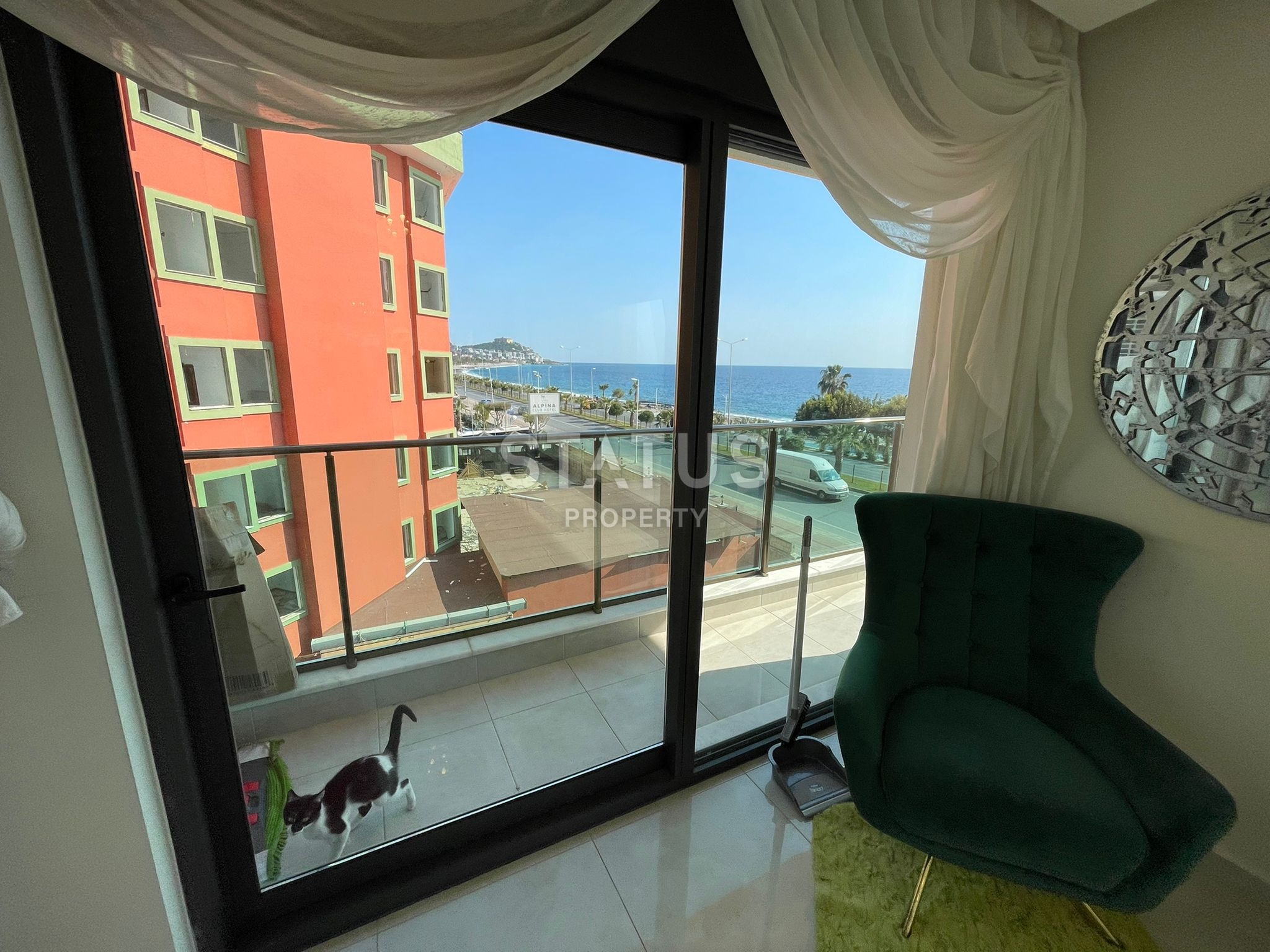 Шикарная видовая квартира в первой береговой линии в Махмутларе. 160м2 фото 12