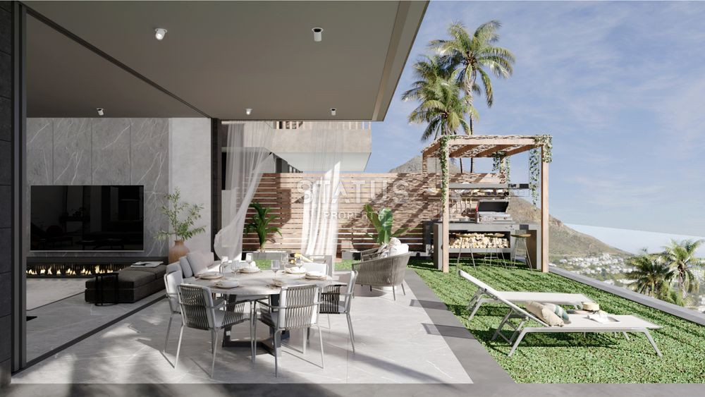 Comfortable villas and townhouses made of Italian materials in Konakli. 200m2 - 280m2 фото 15