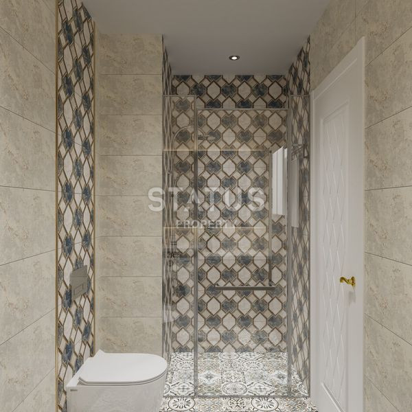 Трёхкомнатная квартира с видом на море в ЖК с инфраструктурой в ОБА. 65м2 фото 10