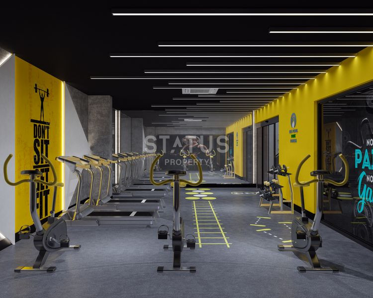 Трёхкомнатная квартира с видом на море в ЖК с инфраструктурой в ОБА. 65м2 фото 19