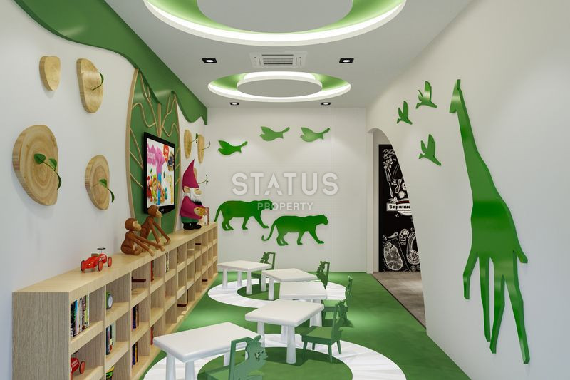 Трёхкомнатная квартира с видом на море в ЖК с инфраструктурой в ОБА. 65м2 фото 22