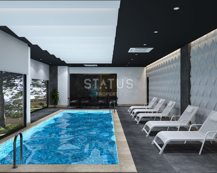 Трёхкомнатная квартира с видом на море в ЖК с инфраструктурой в ОБА. 65м2 фото 24