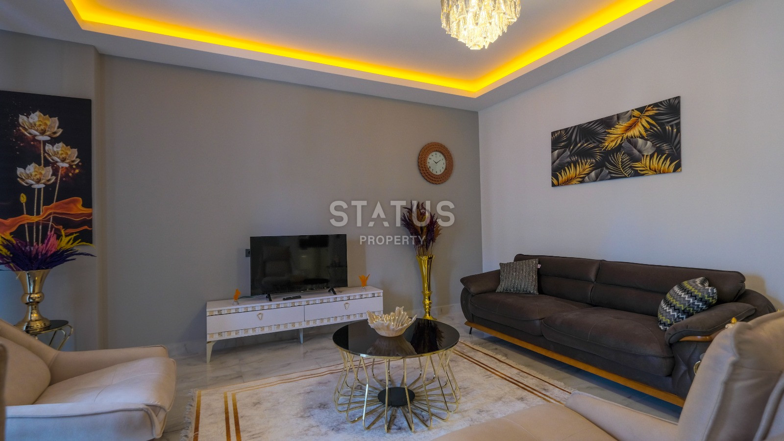 Furnished beautiful apartment 1+1 in a new complex, in Mahmutlar district, 60 m2 фото 3