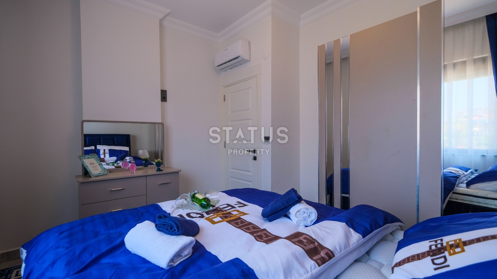 Furnished beautiful apartment 1+1 in a new complex, in Mahmutlar district, 60 m2 фото 7