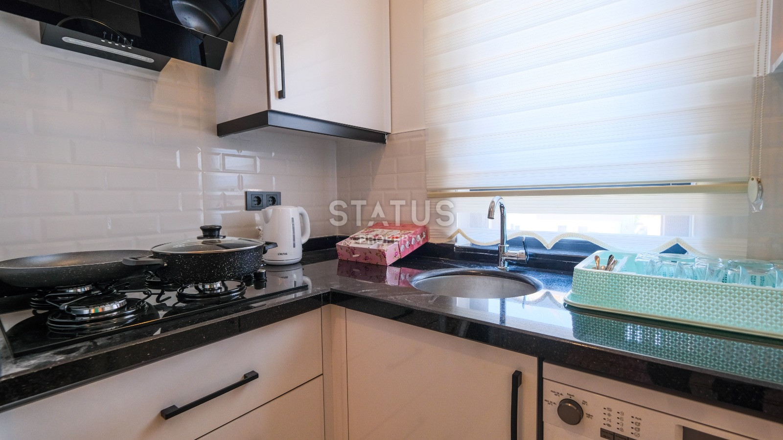 Furnished beautiful apartment 1+1 in a new complex, in Mahmutlar district, 60 m2 фото 10