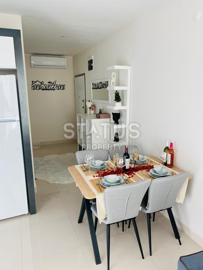 Furnished apartment in a luxury complex in Kargicak. фото 12