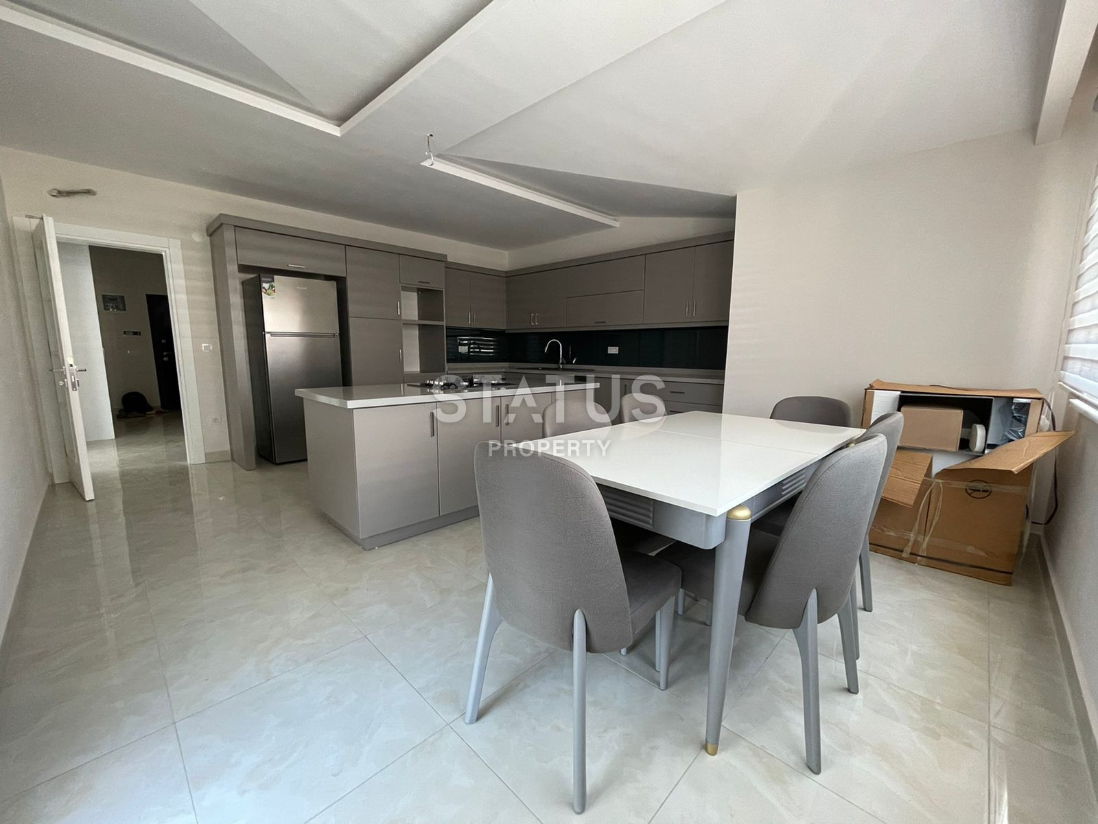 Четырёхкомнатный дуплекс в ЖК с инфраструктурой в Махмутларе. 245м2 фото 22