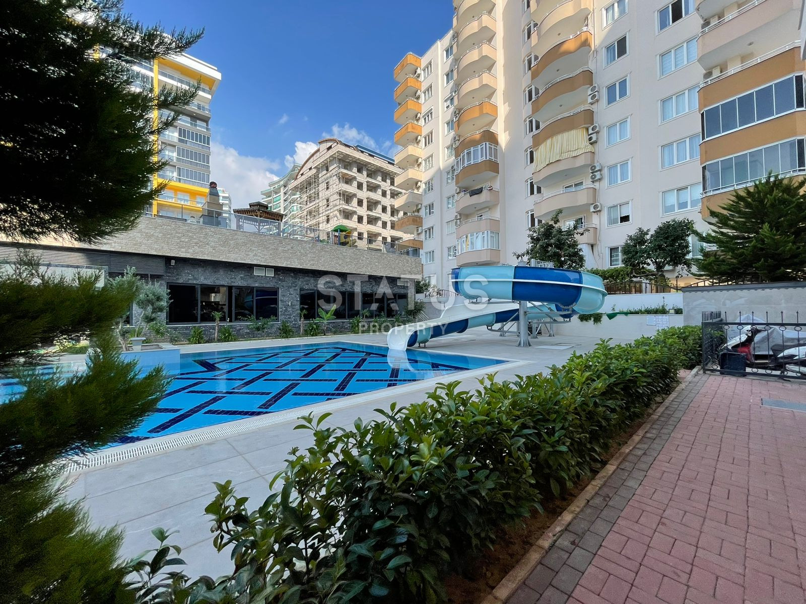 Четырёхкомнатный дуплекс в ЖК с инфраструктурой в Махмутларе. 245м2 фото 44