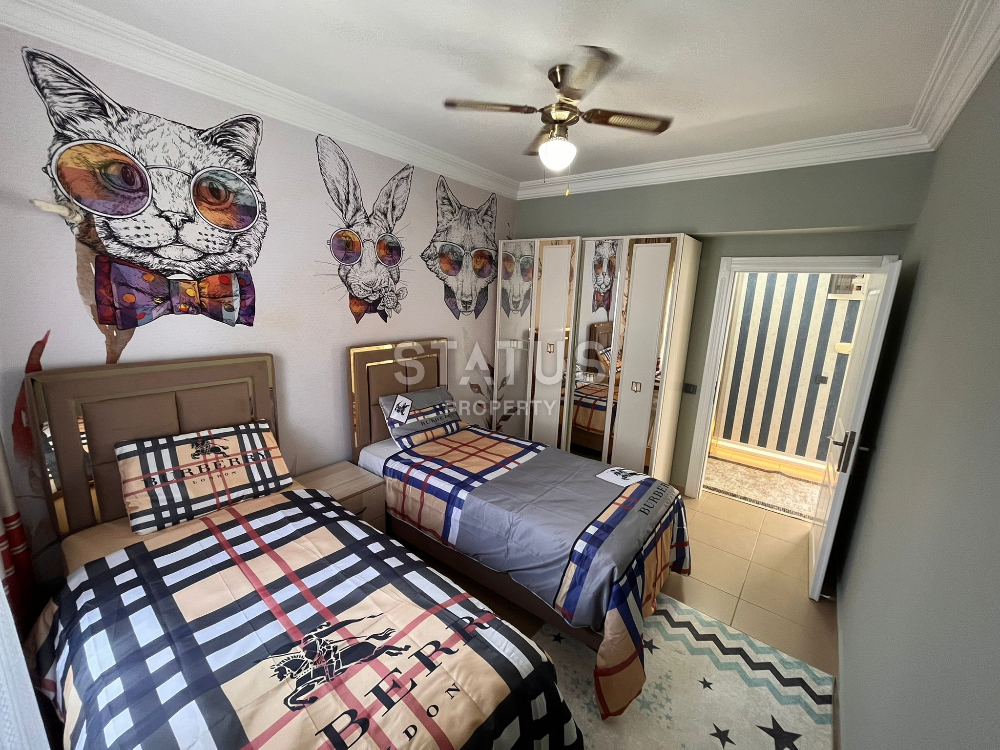 Трёхкомнатная квартира 200м от моря в районе нижняя ОБА. 110м2 фото 12