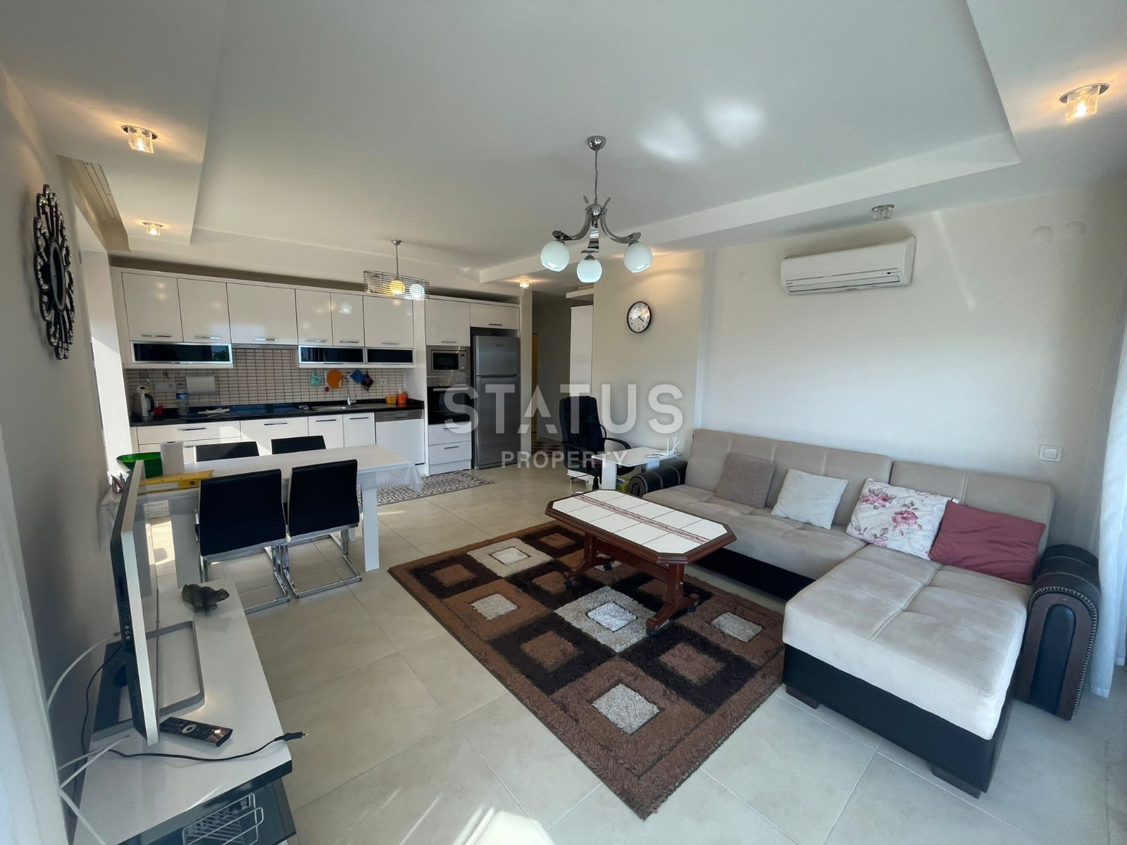 Spacious furnished three-room apartment in Cikcili.110m2 фото 3
