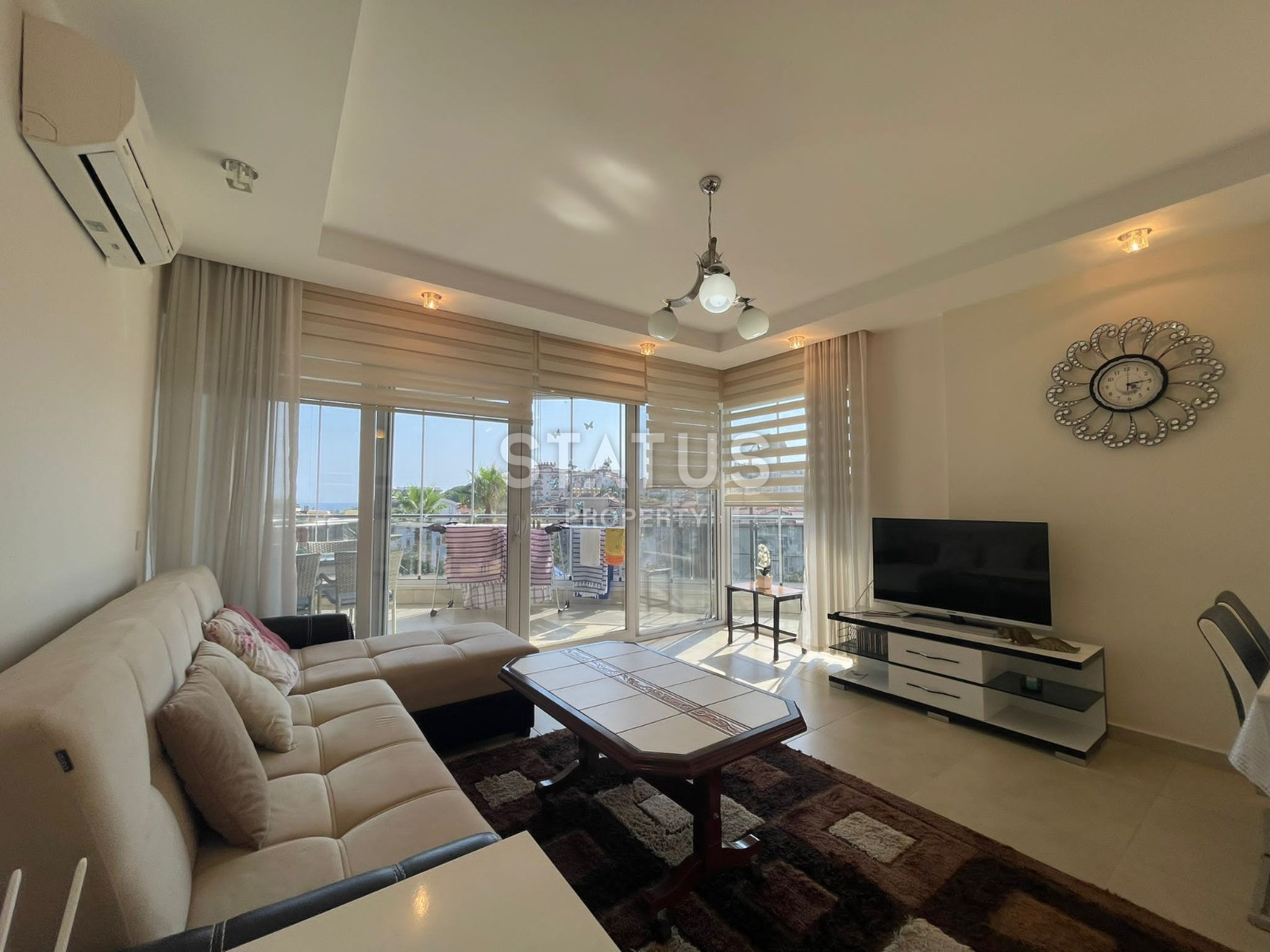 Spacious furnished three-room apartment in Cikcili.110m2 фото 4