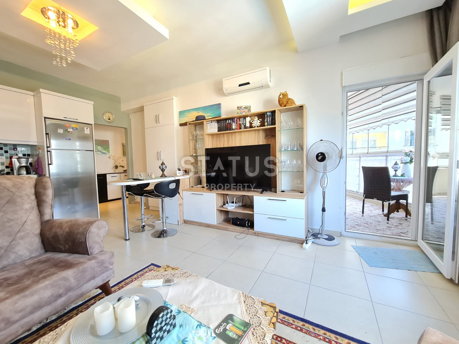 Трехкомнатная квартира, 115 м2 в роскошном комплексе в районе Махмутлар. фото 9