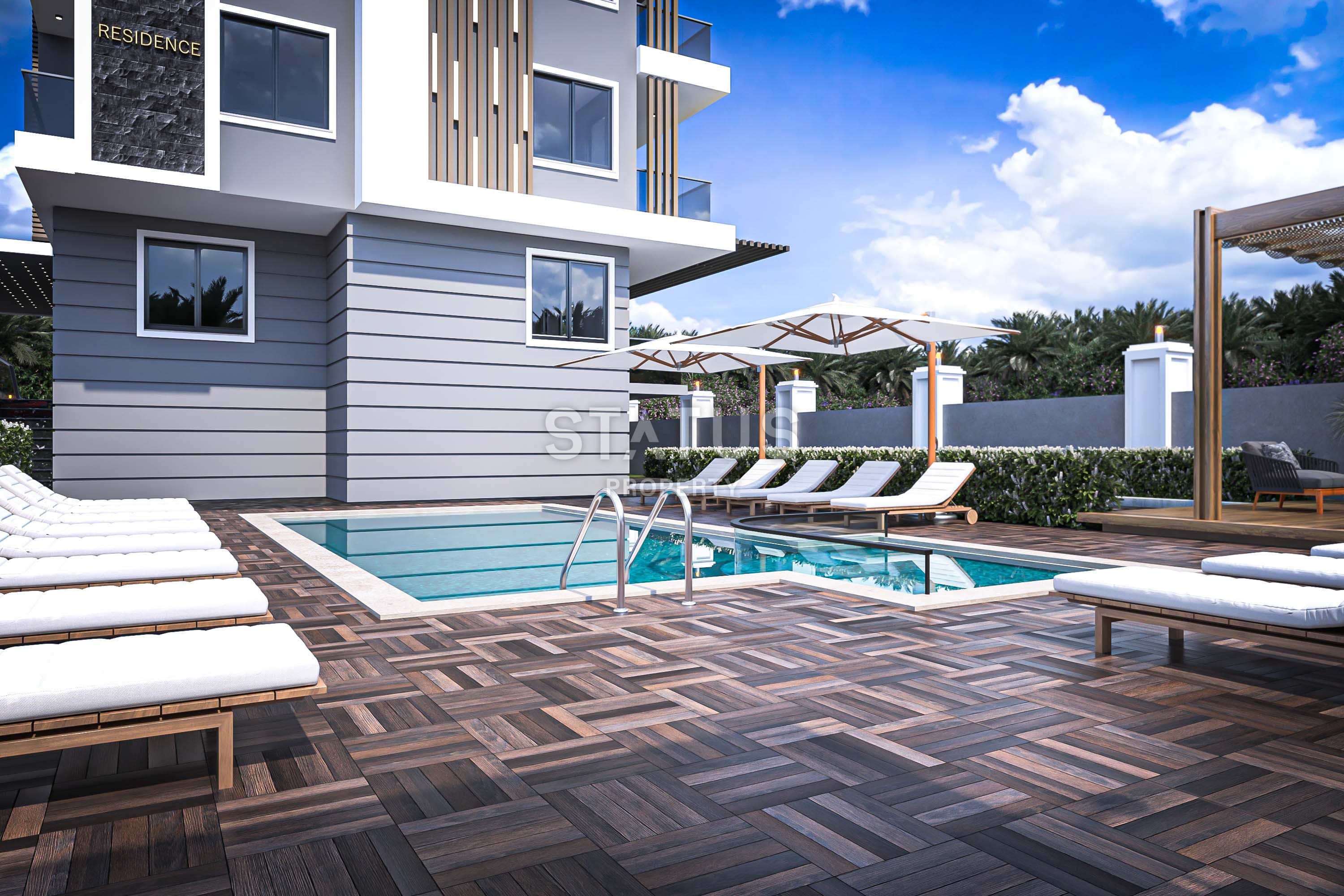 Another interesting project in Gazipasa for you. 50m2 - 147m2 фото 3