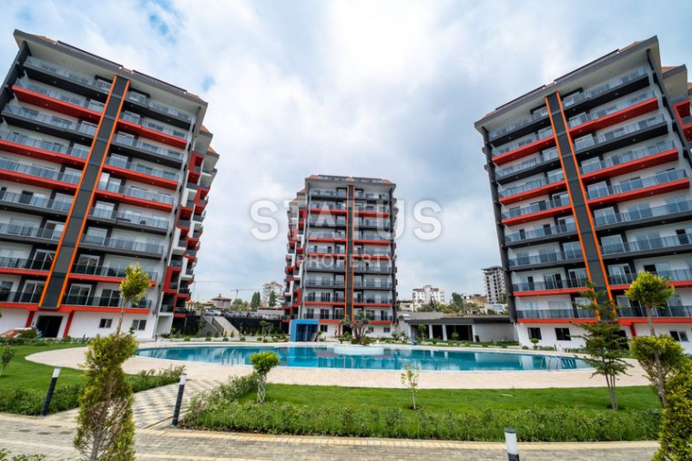 Новая Трёхкомнатная квартира в центре Авсаллара, 95м2 фото 1