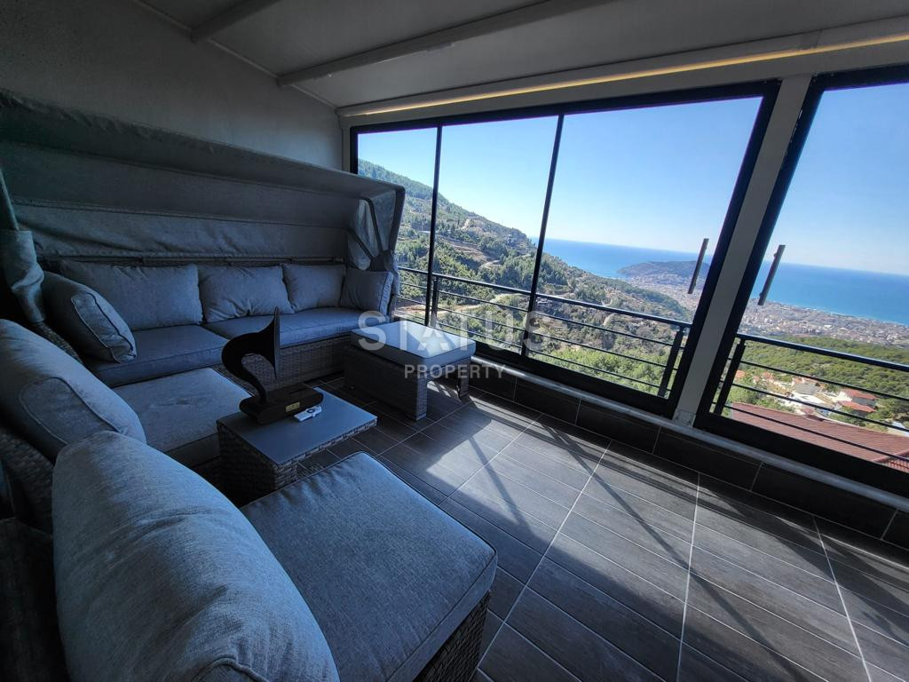 Пятикомнатная вилла с видом на всю Аланию в районе Бекташ. 180м2 фото 3