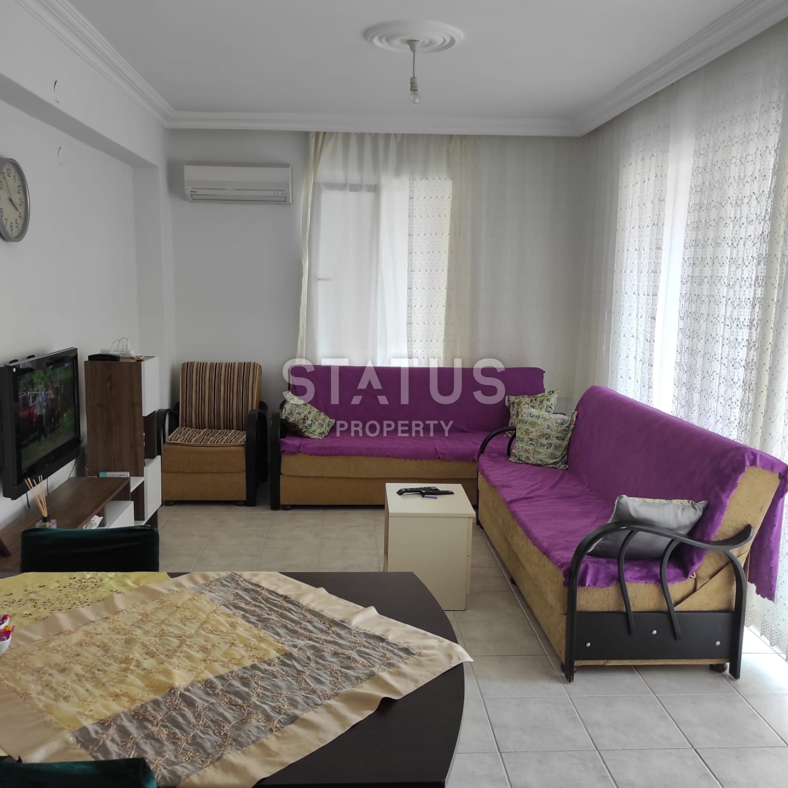 Двухкомнатные апартаменты в 200 метрах от моря. Газипаша 80 м2 фото 9