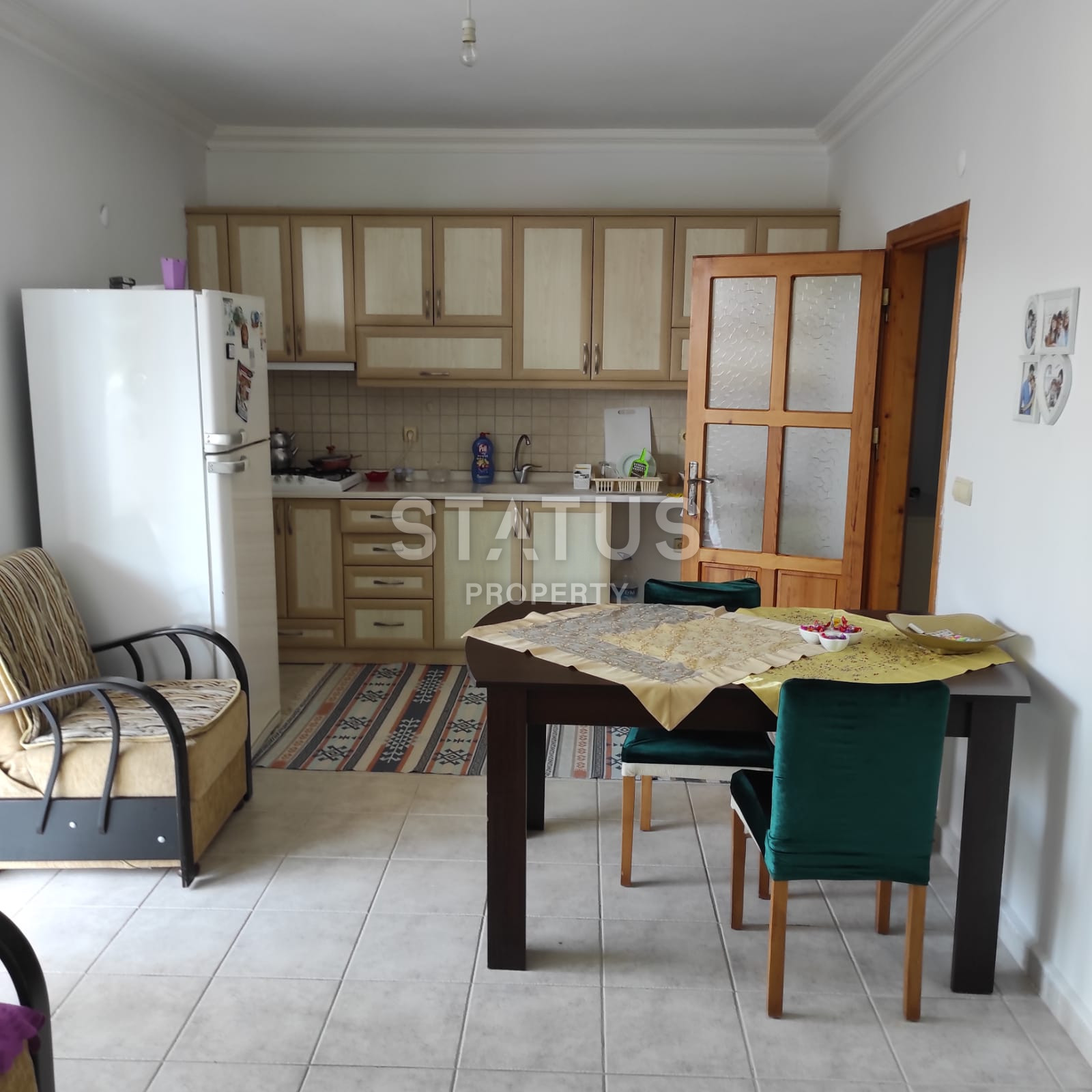 Двухкомнатные апартаменты в 200 метрах от моря. Газипаша 80 м2 фото 11