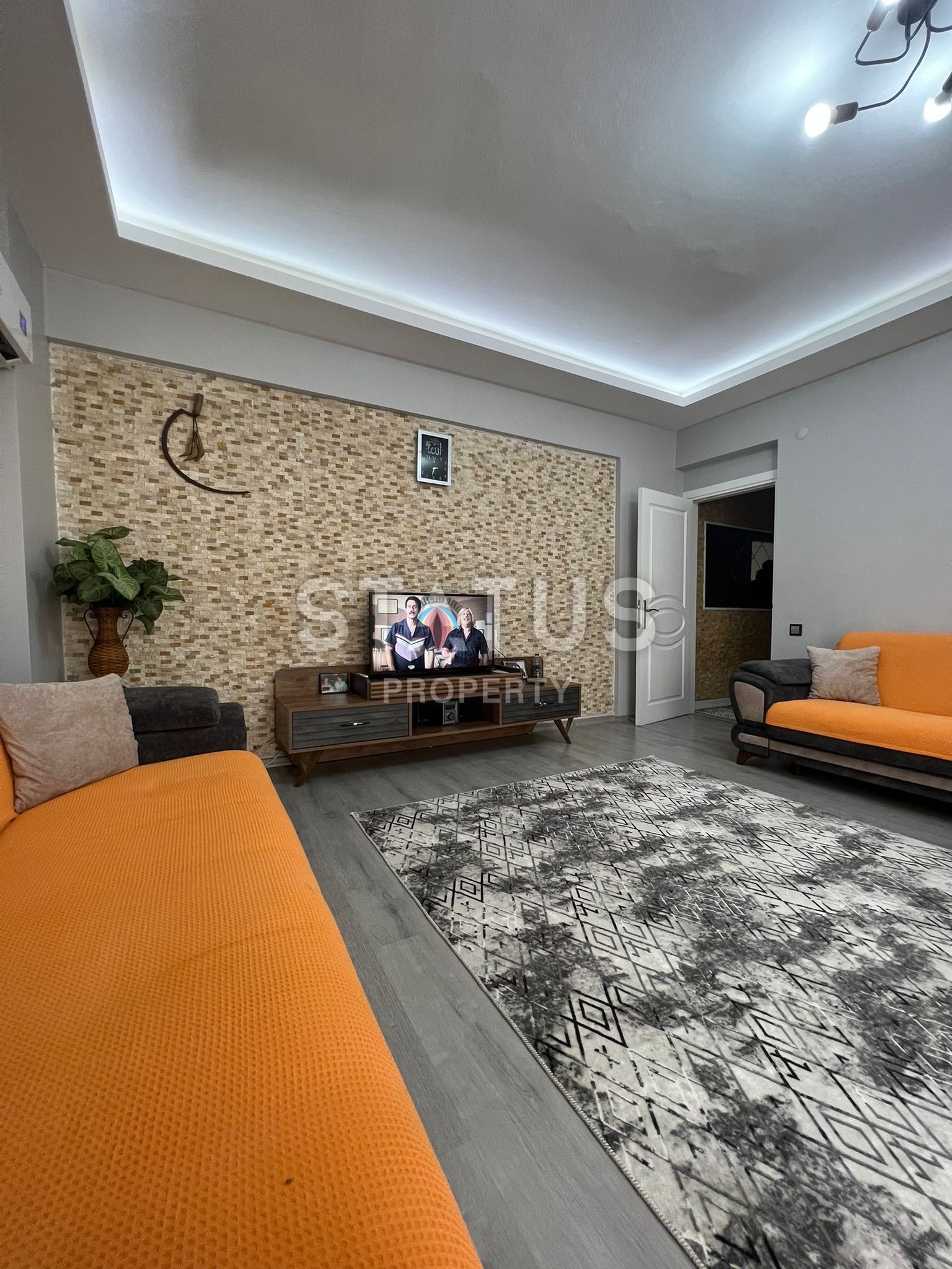 -	Дуплекс 2+1 с мебелью в комплексе в Обе, 95 м2 фото 8