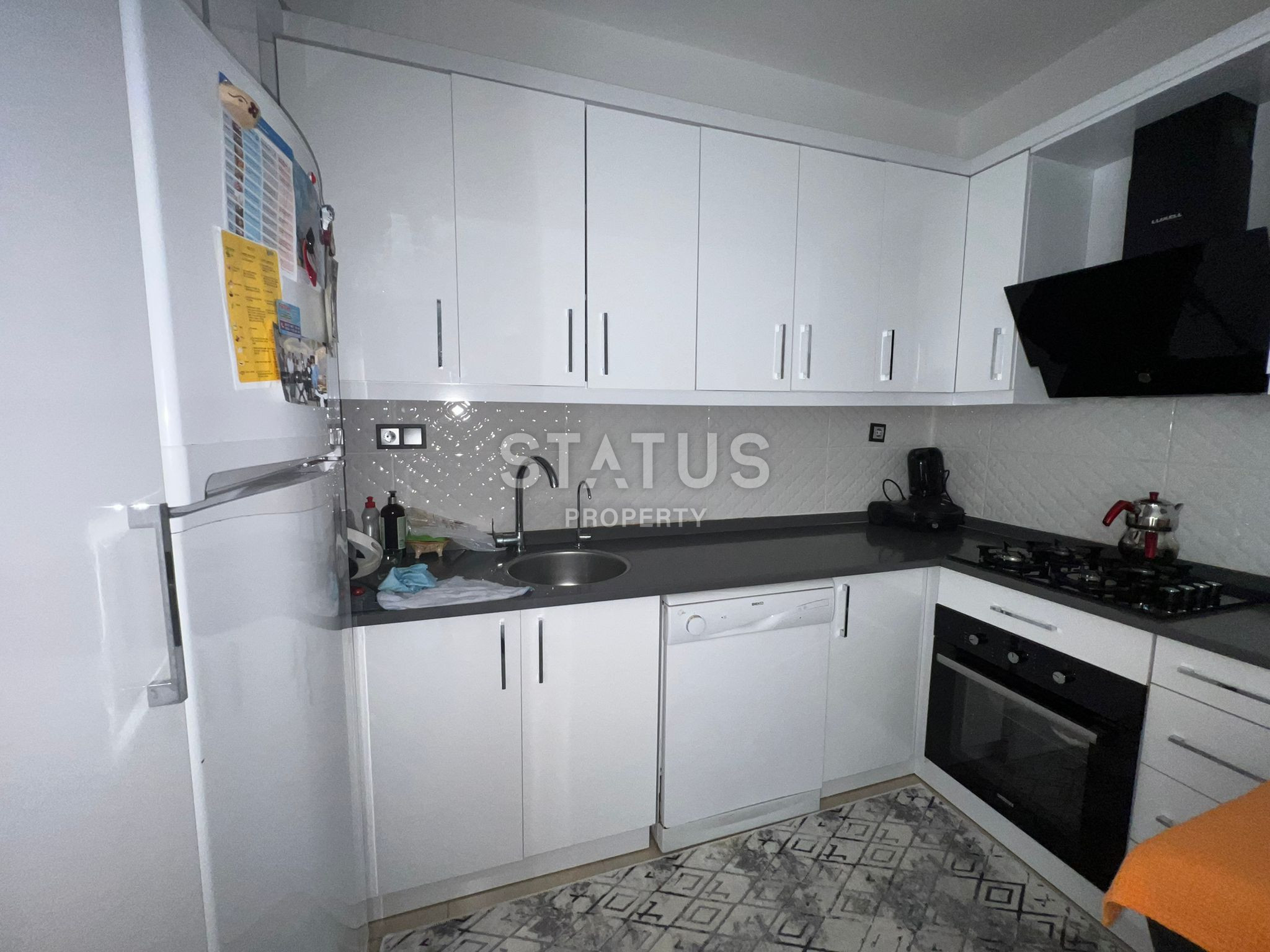 -	Дуплекс 2+1 с мебелью в комплексе в Обе, 95 м2 фото 10