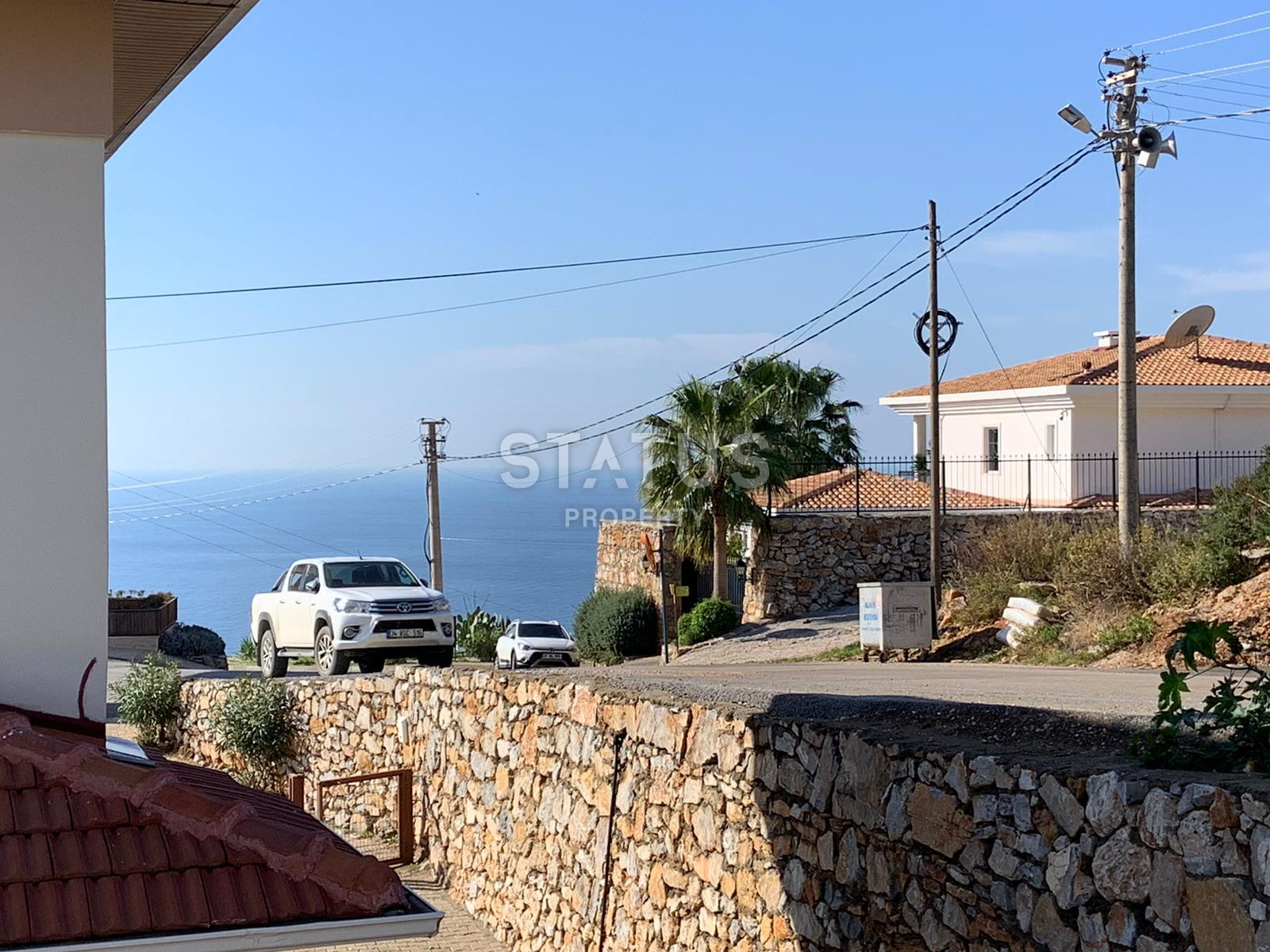 Five-room villa with sea and mountain views in Bektash district. фото 34