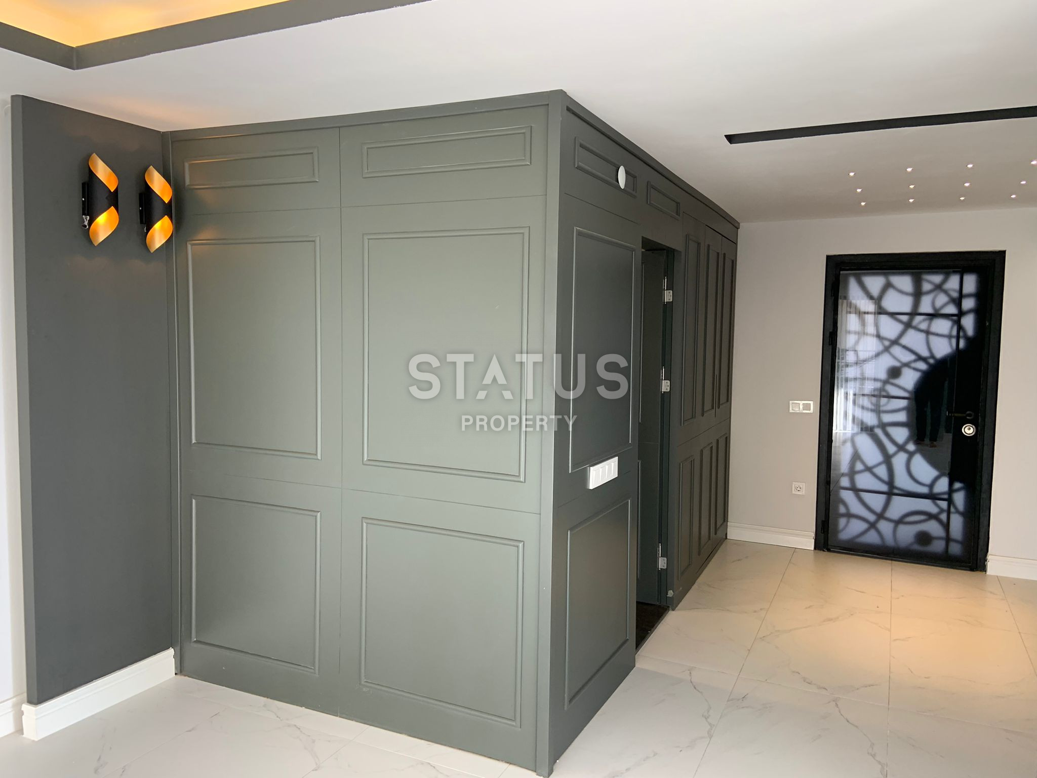 Five-room villa with sea and mountain views in Bektash district. фото 59