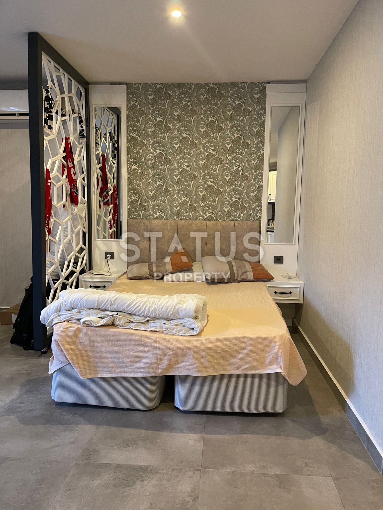 Меблированная квартира студия  в ЖК с полной инфраструктурой в Каргыджаке. 50м2 фото 8