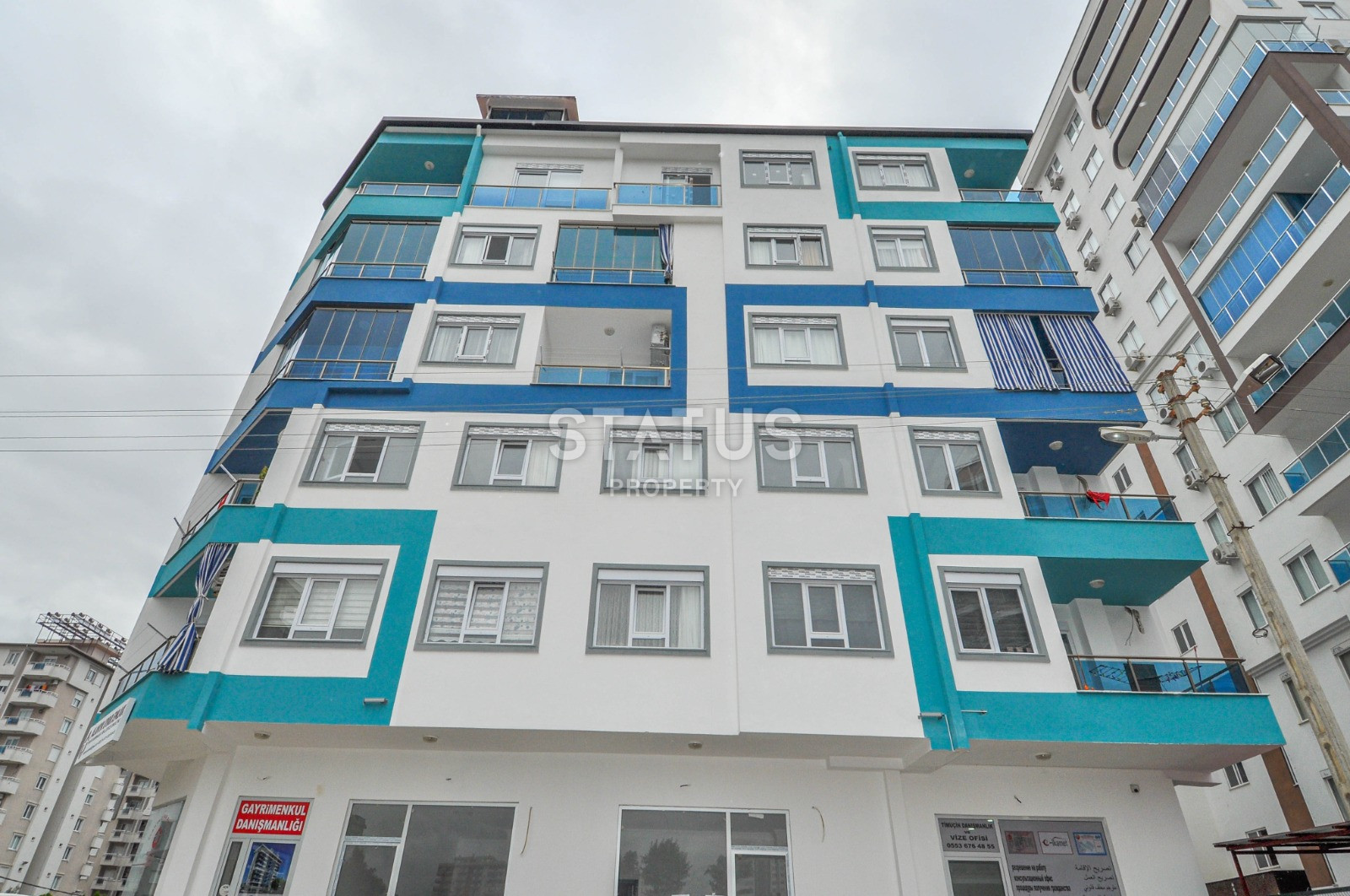 Меблированная квартира 1+1 в 350 метрах от моря в Махмутлар. 55м2. фото 19