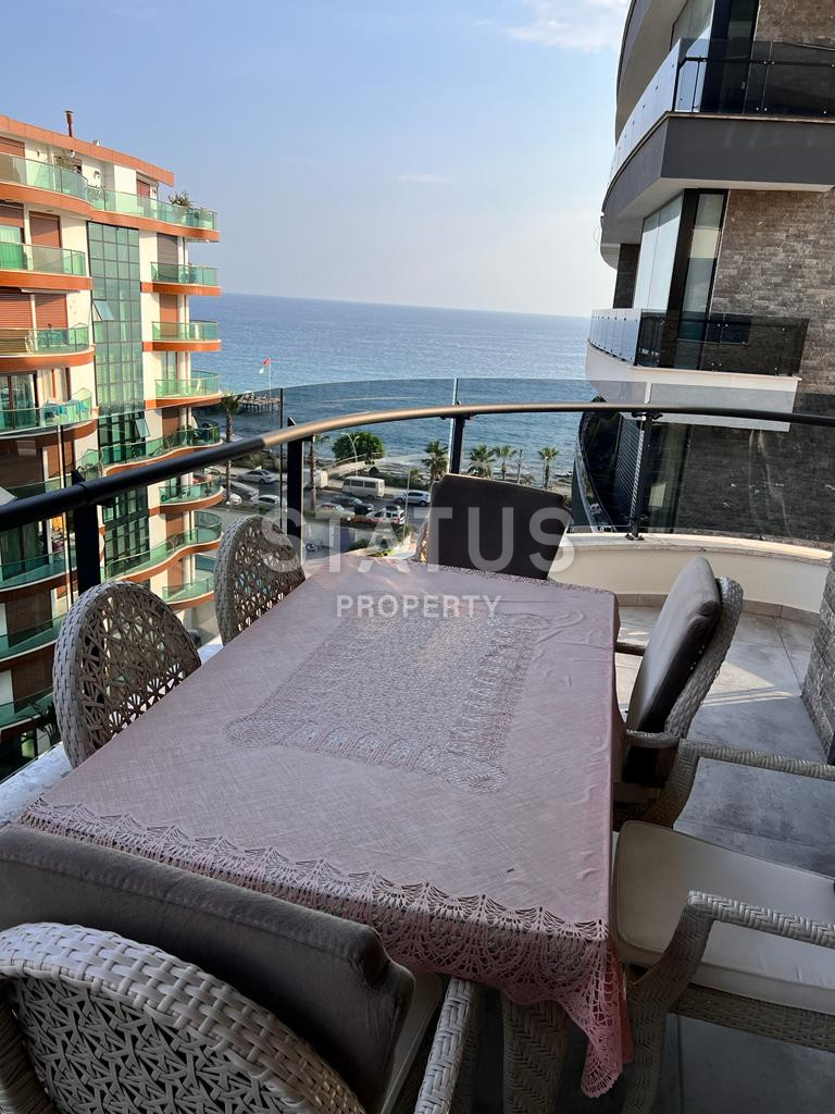 Three-room premium apartment in the first coastline in Tosmur. 90m2 фото 22