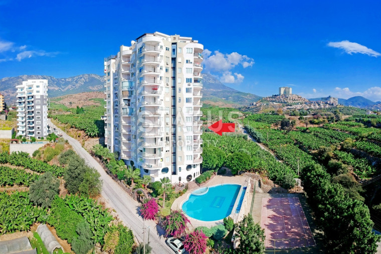 Просторная меблированная квартира в Махмутларе. 110м2 фото 1