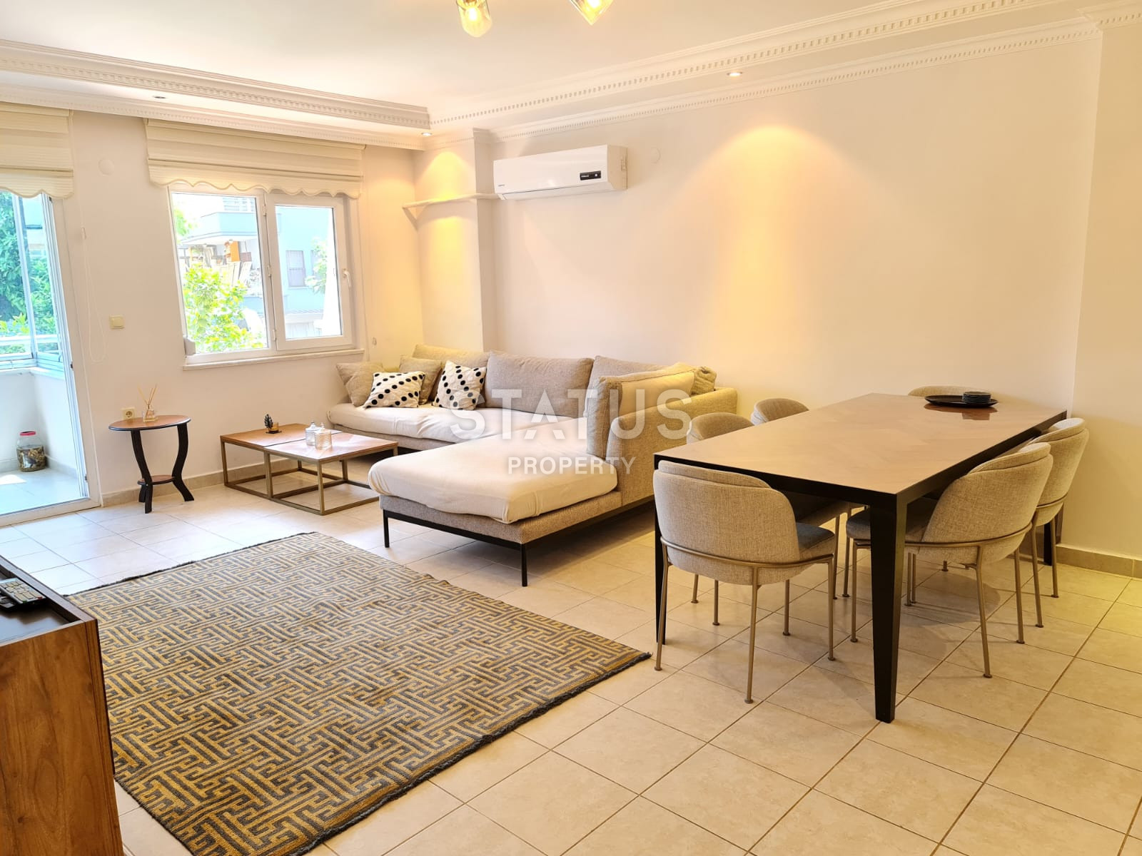 Просторная квартира 2+1 в центре Алании.95м2. фото 1
