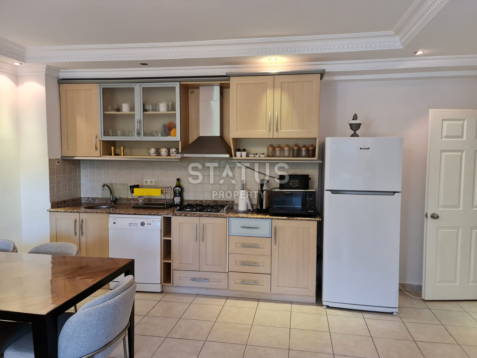 Просторная квартира 2+1 в центре Алании.95м2. фото 8