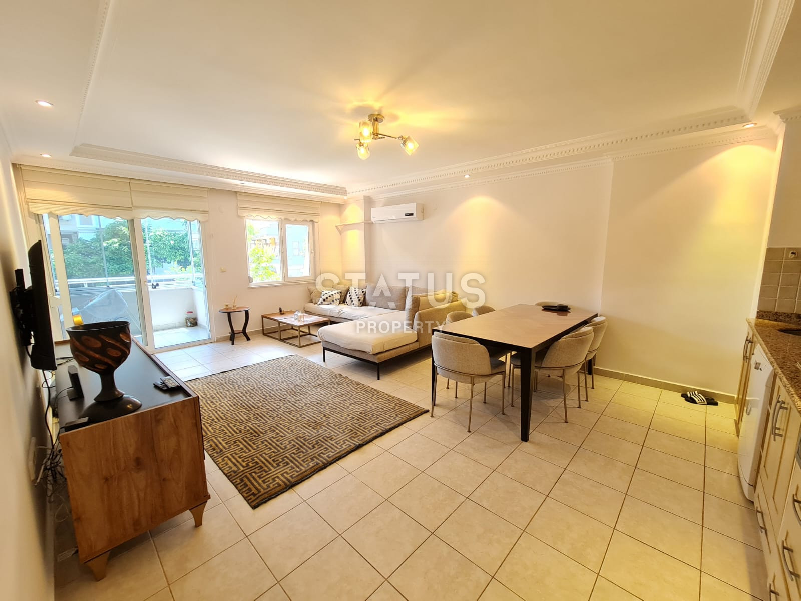 Просторная квартира 2+1 в центре Алании.95м2. фото 14