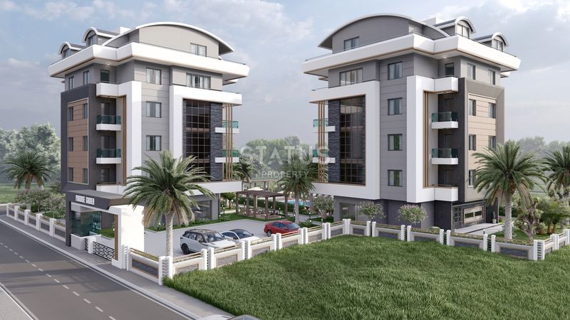 Apartments 2+1 and 3+1 in a project under construction in OBA. 75m2 145m2 фото 3