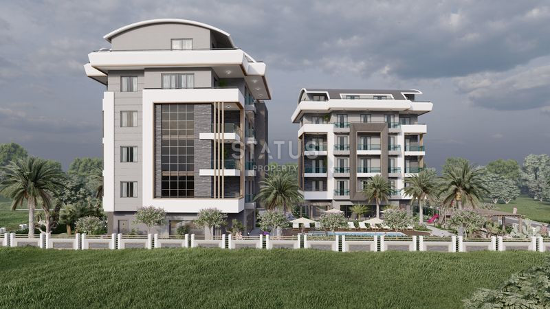 Apartments 2+1 and 3+1 in a project under construction in OBA. 75m2 145m2 фото 5