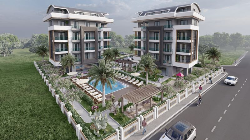 Apartments 2+1 and 3+1 in a project under construction in OBA. 75m2 145m2 фото 12