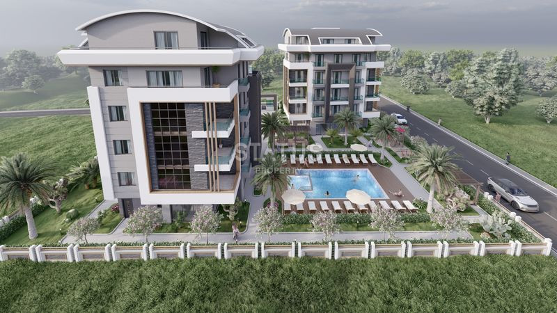 Apartments 2+1 and 3+1 in a project under construction in OBA. 75m2 145m2 фото 14