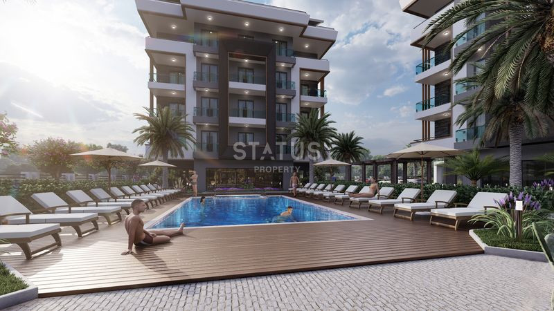 Apartments 2+1 and 3+1 in a project under construction in OBA. 75m2 145m2 фото 17