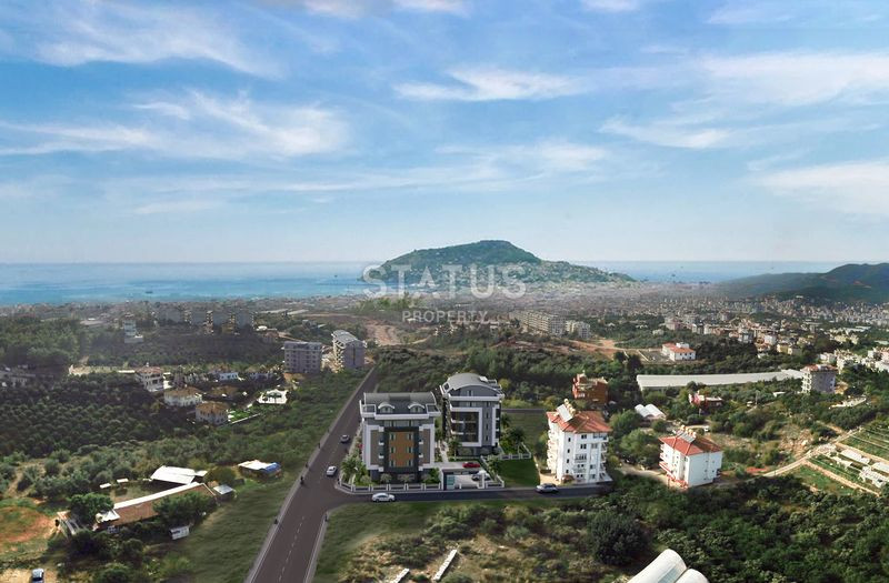 Apartments 2+1 and 3+1 in a project under construction in OBA. 75m2 145m2 фото 27