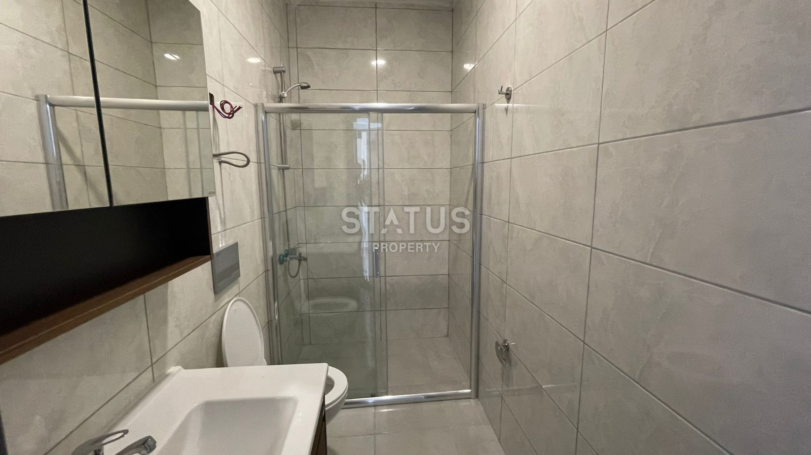 One-bedroom turnkey apartment in the first coastline in Kargicak. 55m2 фото 11