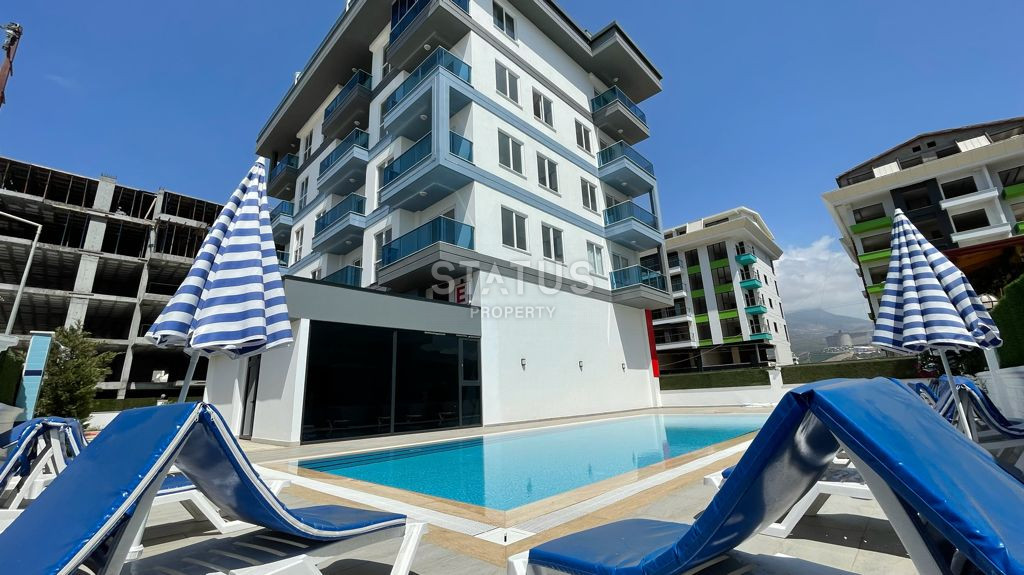 One-bedroom turnkey apartment in the first coastline in Kargicak. 55m2 фото 16