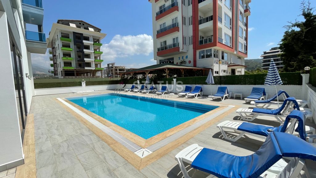 One-bedroom turnkey apartment in the first coastline in Kargicak. 55m2 фото 17