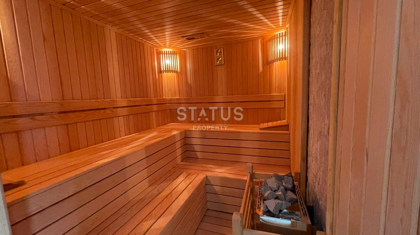 One-bedroom turnkey apartment in the first coastline in Kargicak. 55m2 фото 21