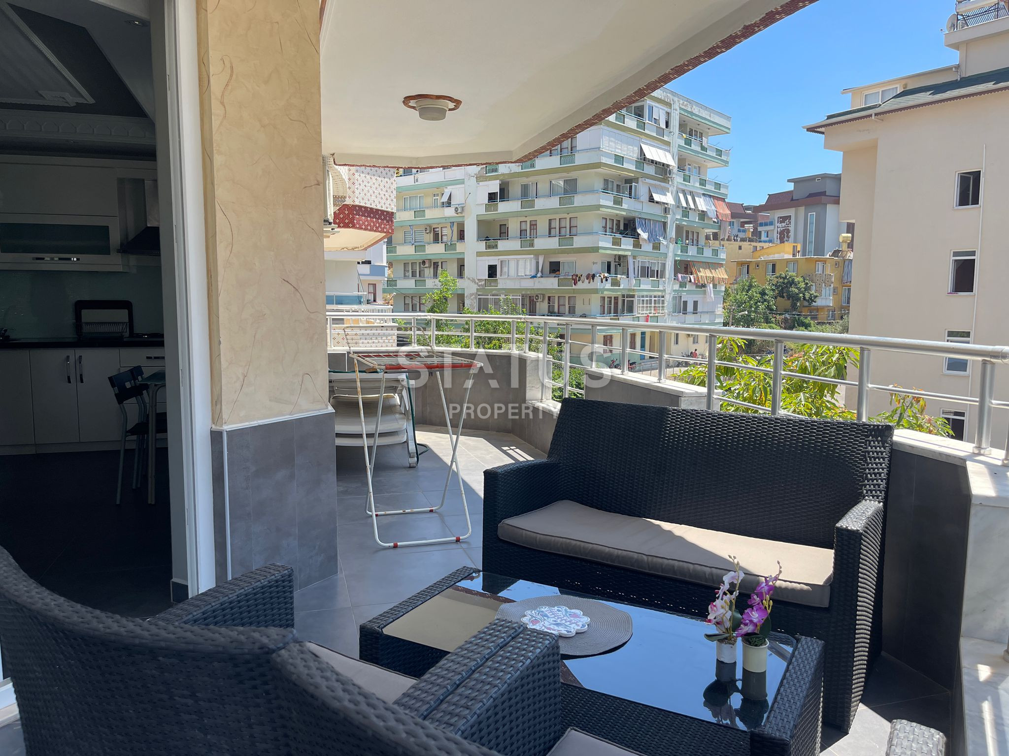 Трёхкомнатная меблированная квартира в Тосмуре.  135м2 фото 8