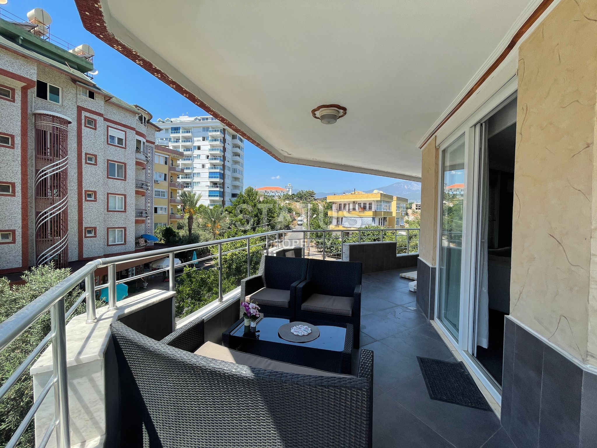 Трёхкомнатная меблированная квартира в Тосмуре.  135м2 фото 12