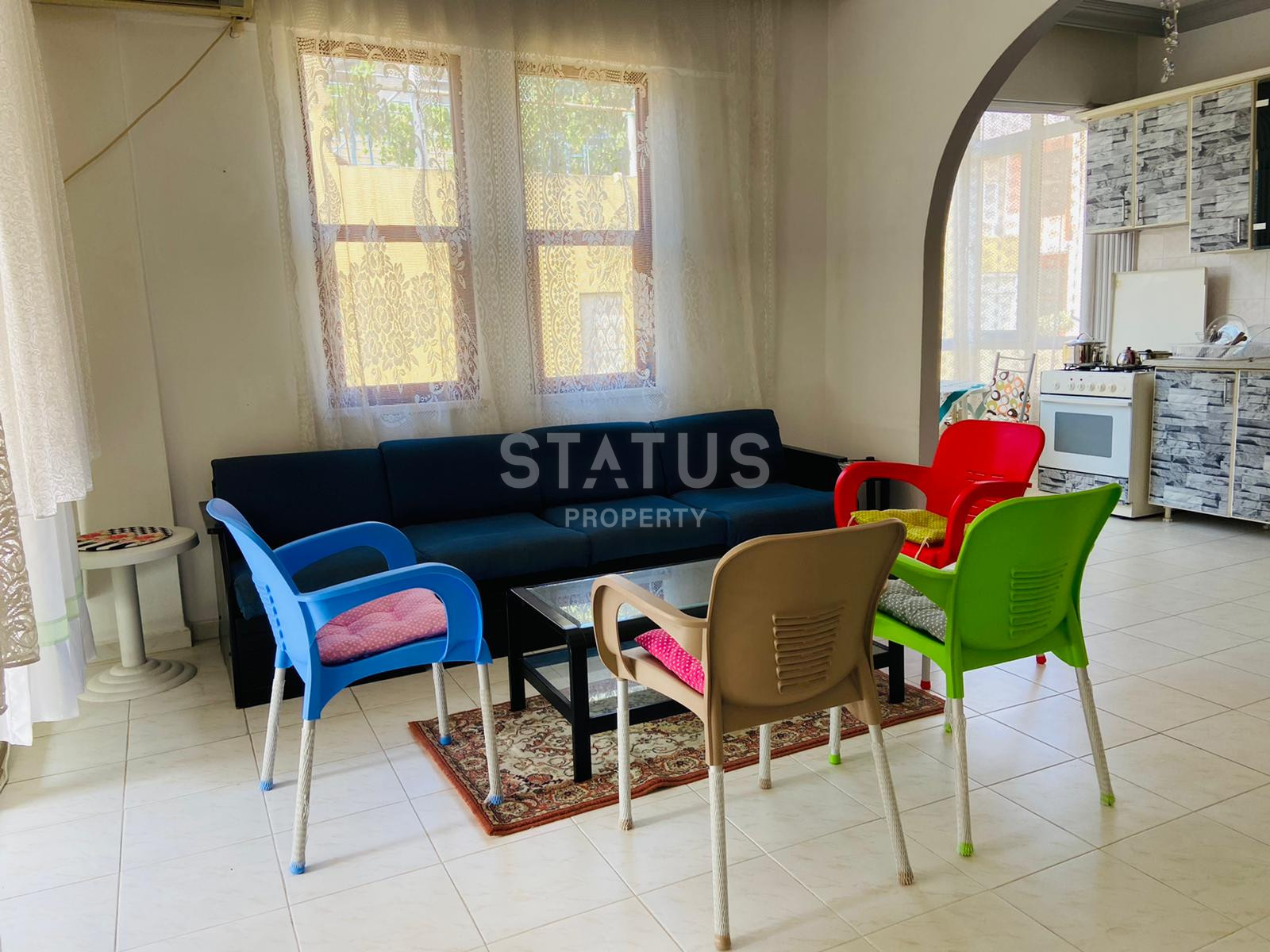 Просторная меблированная квартира 1+1 в центре Аланьи, 85 м2 фото 8