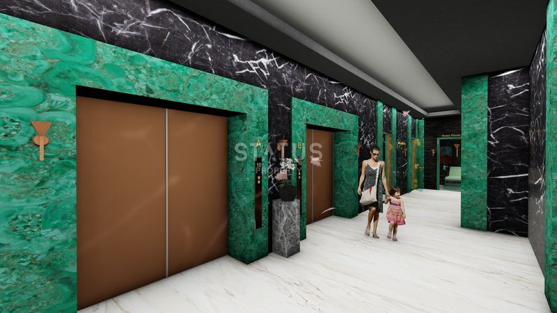 Апартаменты 2+1 в жилом комплексе с инфраструктурой 5 звездочного отеля. 80м2 фото 4