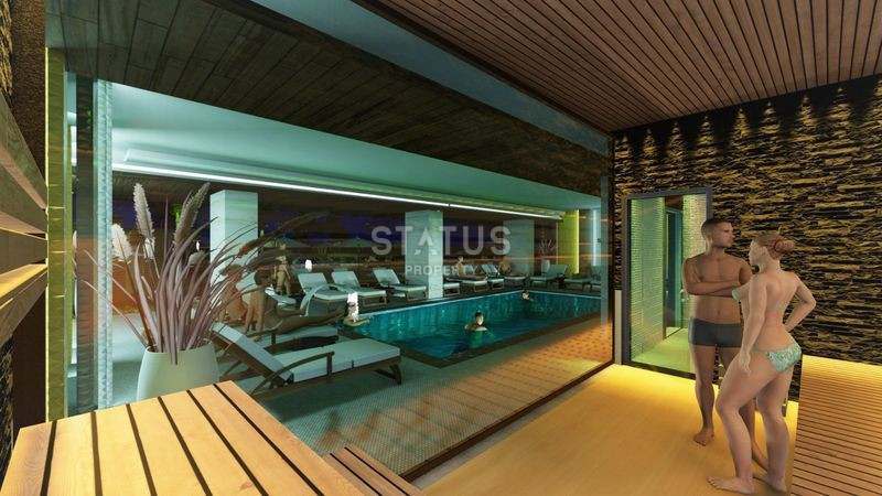 Апартаменты 2+1 в жилом комплексе с инфраструктурой 5 звездочного отеля. 80м2 фото 11